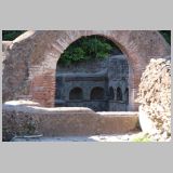 0063 ostia - necropoli della via ostiense (porta romana necropolis) - b12 - colombari gemelli - hinten - gesehen von der via dei sepolcri.jpg